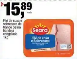 Frangolândia Filé de coxa e sobrecoxa de frango seara oferta