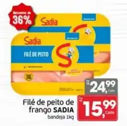 Cometa Supermercados Filé de peito de frango sadia oferta