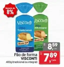 Cometa Supermercados Pão de forma visconti oferta