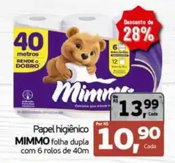 Cometa Supermercados Papel higiênico mimmo folha dupla oferta