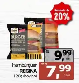 Cometa Supermercados Hambúrguer regina oferta