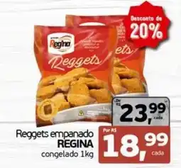 Cometa Supermercados Reggets empanado regina oferta