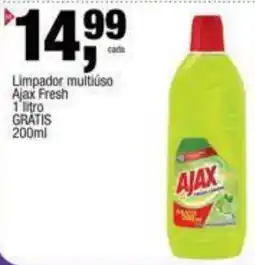 Frangolândia Limpador multiuso ajax fresh oferta