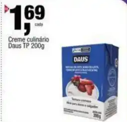 Frangolândia Creme culinário Daus TP oferta
