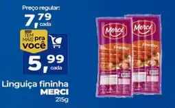 Cometa Supermercados Linguiça fininha merci oferta