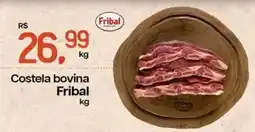 Cometa Supermercados Costela bovina Fribal oferta