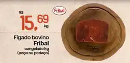 Cometa Supermercados Fígado bovino Fribal oferta