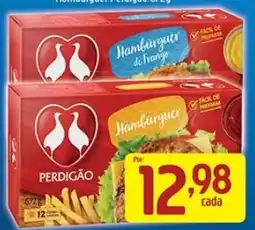 Supermercados Guanabara Hambúrguer de frango oferta