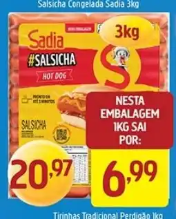 Supermercados Guanabara Salsicha Congelada Sadia oferta