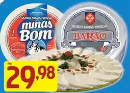 Supermercados Guanabara Queijo minas frescal minas bom oferta