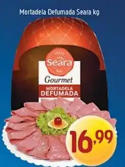 Supermercados Guanabara Mortadela Defumada Seara oferta