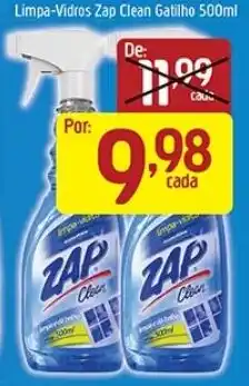 Supermercados Guanabara Limpa-Vidros Zap Clean Gatinho oferta