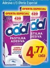 Supermercados Guanabara Pastilha adesiva lavanda oferta