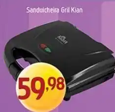 Supermercados Guanabara Sanduicheira Gril Kian oferta