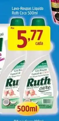 Supermercados Guanabara Lava-Roupas Líquido Ruth Coco oferta