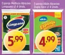 Supermercados Guanabara Esponja multiluso abrasiva oferta