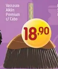 Supermercados Guanabara Vassoura Alklin Premium c/ Cabo oferta