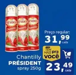 Cometa Supermercados Chantilly président oferta