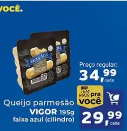Cometa Supermercados Queijo parmesão vigor faixa azul oferta
