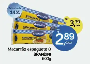 Macarrão espaguete 8 brandini