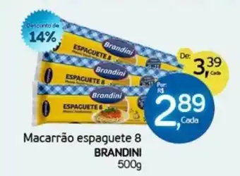 Macarrão espaguete 8 brandini
