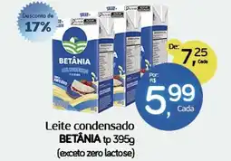 Cometa Supermercados Leite condensado betânia TP oferta