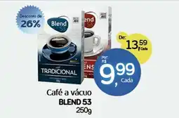 Cometa Supermercados Café a vácuo blend oferta