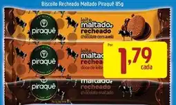 Supermercados Guanabara Biscoito recheado maltado piraquê oferta