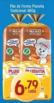 Supermercados Guanabara Pão de Forma Plusvita Tradicional oferta