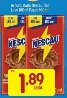 Supermercados Guanabara Achocolatado Nescau Trad. oferta