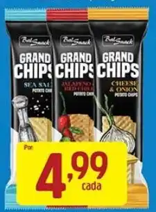 Supermercados Guanabara grand chips oferta