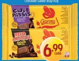 Supermercados Guanabara Chocolate garoto 80g/90g oferta