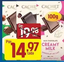 Supermercados Guanabara Cache creamy milk oferta