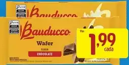 Supermercados Guanabara Bauducco wafer sabor chocolate oferta