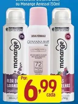 Supermercados Guanabara Monange ou Monange Aerossol 150ml oferta