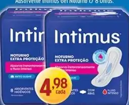 Supermercados Guanabara Intimus noturno extra proteção oferta