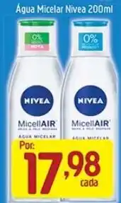 Supermercados Guanabara Água micelar nivea oferta