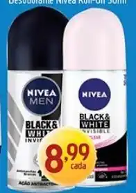 Supermercados Guanabara Nivea men black & white invisible oferta