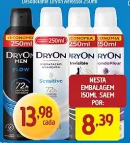 Supermercados Guanabara Desodorante dryon aerosol oferta