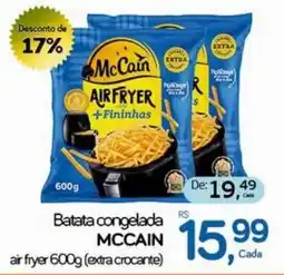 Cometa Supermercados Batata congelada mccain air fryer 600g oferta