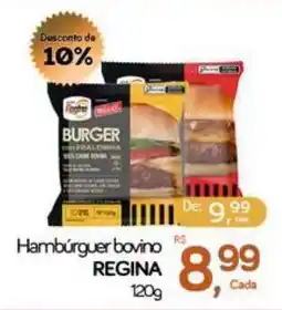 Cometa Supermercados Hambúrger bovino regina oferta