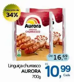 Cometa Supermercados Linguiça churrasco aurora oferta