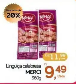 Cometa Supermercados Linguiça calabresa merci oferta