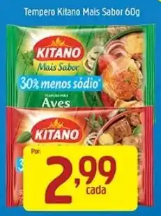 Supermercados Guanabara Tempero Kitano mais sabor aves oferta