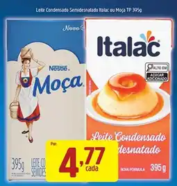 Supermercados Guanabara Leite Condensado Semidesnatado Italac ou Moça oferta