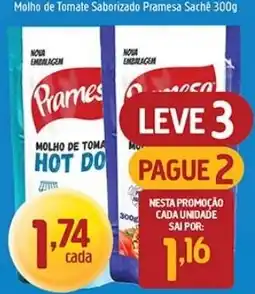 Supermercados Guanabara Molho de tomate saborizado prames sachê oferta