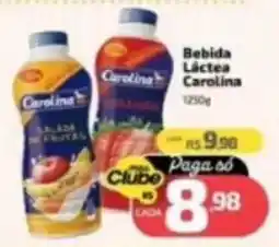 Supermercado Jacomar Bebida Láctea Carolina oferta