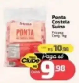 Supermercado Jacomar Ponta costela suína oferta