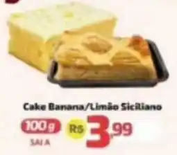 Supermercado Jacomar Cake Banana/Limão Siciliano oferta