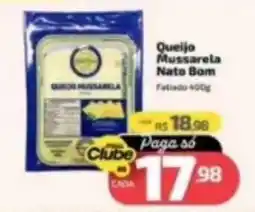 Supermercado Jacomar Queijo mussarela nato bom oferta